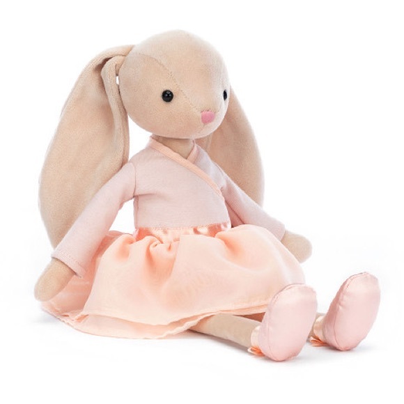 Retired Jellycat NWT Lila Ballerina Bunny Authentic Rare - Picture 13 of 14